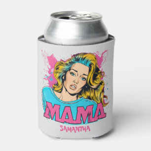 Rafraîchisseur Pour Canette Personnalisé Retro Mama Pop Art (20)