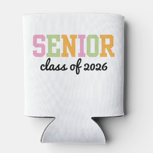 Rafraîchisseur Pour Canette Personnalisé Senior (Dos)