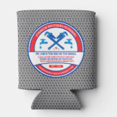 Rafraîchisseur Pour Canette Personnaliser Contractant de plomberie Publicité c (Dos)