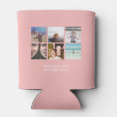 Rafraîchisseur Pour Canette Personnaliser Photo Collage Conception Propre Télé (Dos)