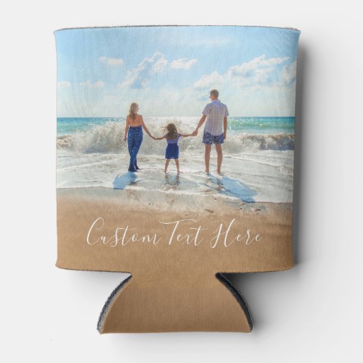 Rafraîchisseur Pour Canette Personnaliser votre photo peut refroidir avec du t (Devant)