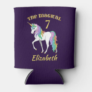 Rafraîchisseur Pour Canette Personnalité de l'Unicorn 4th 5th 6th 8th Birthday