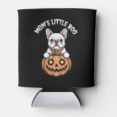 Rafraîchisseur Pour Canette Petit garçon de maman French Bulldog Hallowen (Devant)