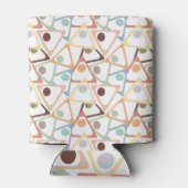 Rafraîchisseur Pour Canette Petits Triangles Pastel (Dos)