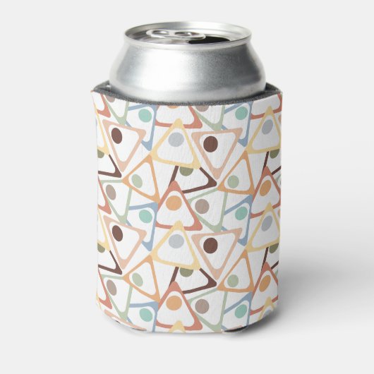 Rafraîchisseur Pour Canette Petits Triangles Pastel (Can Dos)