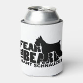 Rafraîchisseur Pour Canette Peur de la barbe - Schnauzer géant (Can devant)