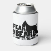 Rafraîchisseur Pour Canette Peur de la barbe - Schnauzer géant (Can Dos)