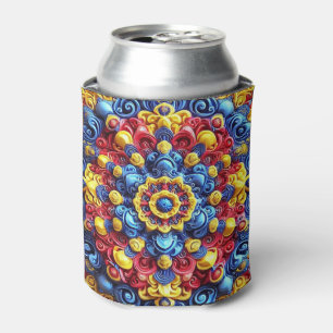 Rafraîchisseur Pour Canette Peut refroidir avec des couleurs roumaines design