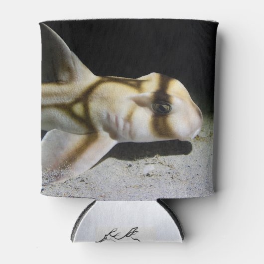 Rafraîchisseur Pour Canette Peut refroidir avec design requin (Devant)