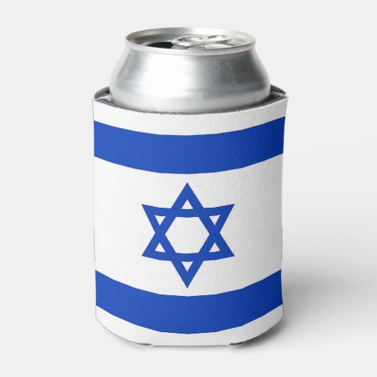 Rafraîchisseur Pour Canette Peut refroidir avec le drapeau d'Israël (Can devant)