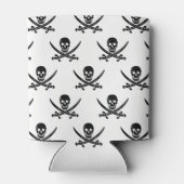 Rafraîchisseur Pour Canette Peut refroidir le crâne de pirate (Dos)