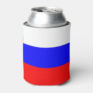 Rafraîchisseur Pour Canette Peut se refroidir avec le drapeau de la Russie