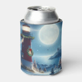 Rafraîchisseur Pour Canette Phare de Noël nautique (Can devant)