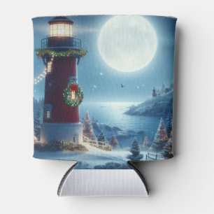 Rafraîchisseur Pour Canette Phare de Noël nautique