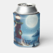Rafraîchisseur Pour Canette Phare de Noël nautique (Can Dos)