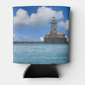 Rafraîchisseur Pour Canette Phare du port de Chicago (Devant)