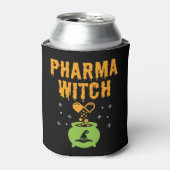 Rafraîchisseur Pour Canette Pharma Witch Pharmacy Pharmacy Tech Halloween (Can devant)