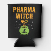 Rafraîchisseur Pour Canette Pharma Witch Pharmacy Pharmacy Tech Halloween (Devant)