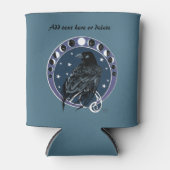 Rafraîchisseur Pour Canette Phases de la lune corail Étoiles Bleu (Devant)