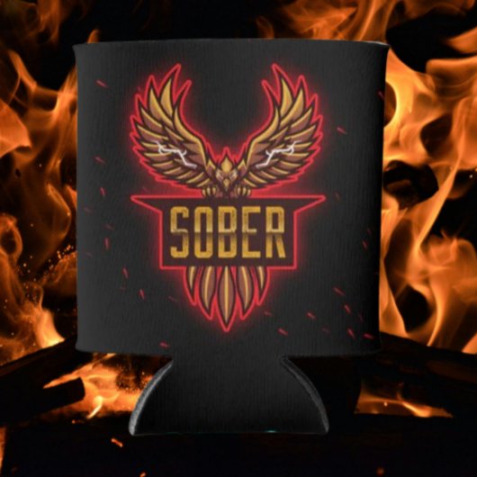 Rafraîchisseur Pour Canette Phoenix rouge Sober