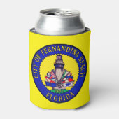 Rafraîchisseur Pour Canette Phoque de Fernandina Beach, Floride (Can devant)