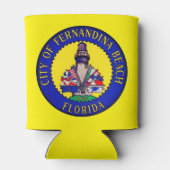 Rafraîchisseur Pour Canette Phoque de Fernandina Beach, Floride (Dos)