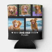 Rafraîchisseur Pour Canette Photo de chien papa animal de compagnie (Dos)