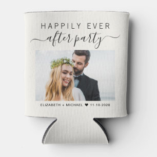 Rafraîchisseur Pour Canette Photo de crême de fête de mariage heureux pour tou
