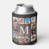 Rafraîchisseur Pour Canette Photo de Custom Collage Rustic Farmhouse Family (Can devant)