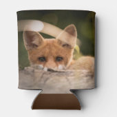 Rafraîchisseur Pour Canette Photo de Cute Little Orange Fox (Dos)