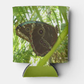 Rafraîchisseur Pour Canette Photo de la nature du papillon bleu Morpho (Devant)