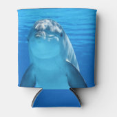 Rafraîchisseur Pour Canette Photo Dolphin conviviale (Devant)