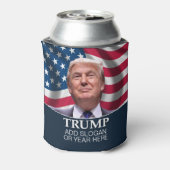 Rafraîchisseur Pour Canette Photo Donald Trump - Président 2024 (Can Dos)
