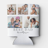 Rafraîchisseur Pour Canette Photo du meilleur papa (Dos)