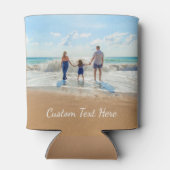 Rafraîchisseur Pour Canette Photo et texte personnalisés peuvent refroidir - v (Dos)