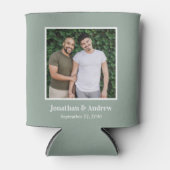 Rafraîchisseur Pour Canette Photo Mariage LGBTQ (Devant)