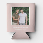 Rafraîchisseur Pour Canette Photo Mariage LGBTQ (Devant)