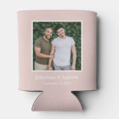 Rafraîchisseur Pour Canette Photo Mariage LGBTQ (Dos)