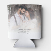 Rafraîchisseur Pour Canette Photo Overlay Cheers Newlweds Mr Mme Mariage (Dos)