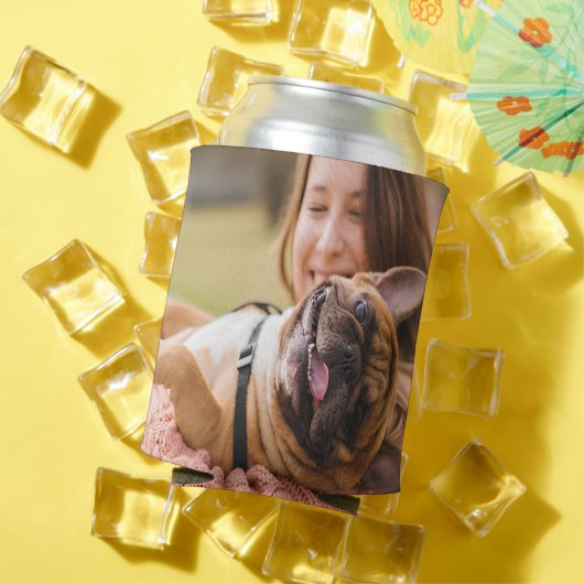 Rafraîchisseur Pour Canette Photo personnalisée Can Cooler - Cadeau personnali (Été in situ)