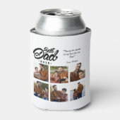 Rafraîchisseur Pour Canette Photo personnalisée de meilleur père (Can devant)