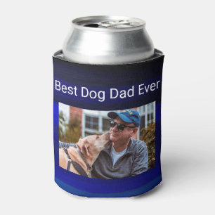 Rafraîchisseur Pour Canette Photo personnalisée du meilleur père de chien av