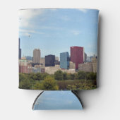 Rafraîchisseur Pour Canette Photo Skyline de Chicago City (Devant)