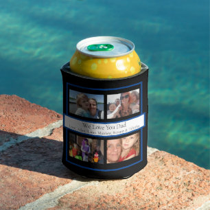 Rafraîchisseur Pour Canette Photos de famille personnalisées   Cadeaux pour pa