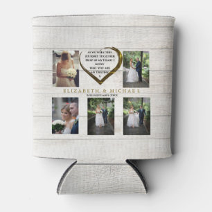 Rafraîchisseur Pour Canette Photos mariages Citation d'amour du coeur rustique