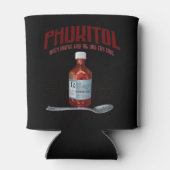 Rafraîchisseur Pour Canette Phukitol - Médecine de la frustration drôle (Dos)