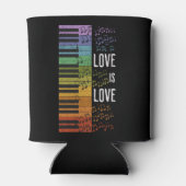 Rafraîchisseur Pour Canette piano arc-en-ciel (Dos)