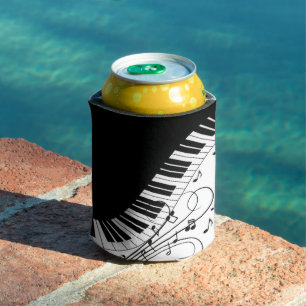 Rafraîchisseur Pour Canette Piano Keyboard Music Design