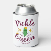 Rafraîchisseur Pour Canette Pickle Queen Pickles Lover Femmes Filles (Can devant)