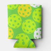 Rafraîchisseur Pour Canette Pickleball Anniversaire Soirée Sport Vert (Dos)